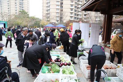 垃圾分類科普進(jìn)社區(qū)，綠色生活與農(nóng)副產(chǎn)品銷售同繪美好家園